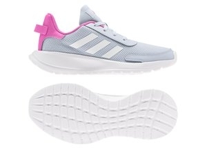 Adidas TENSAUR RUN K Kinder Schuh,HALBLU/FTWWHT/SCRPNK CBLACK/FTWWHT/CBLACK