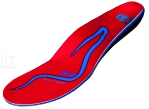 BootDoc BD Insoles COMFORT S7 Mid Arch ROT/BLAU