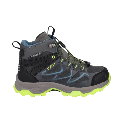CMP KIDS BYNE MID WP OUTDOOR SHOES ANTRACITE-ACIDO