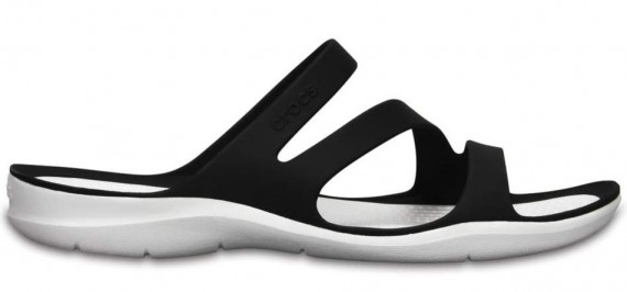 Crocs Swiftwater Sandal W Black/White