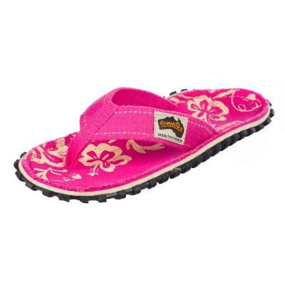 Gumbies GUMBIES Australian Shoes- Original Pink Hibiscus