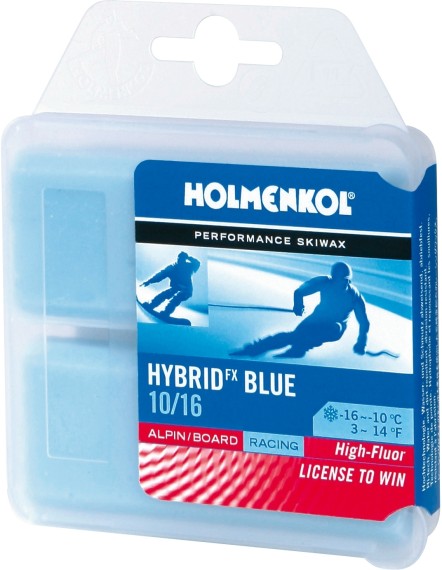 Holmenkol Ski & Board Wax Hybrid Blue