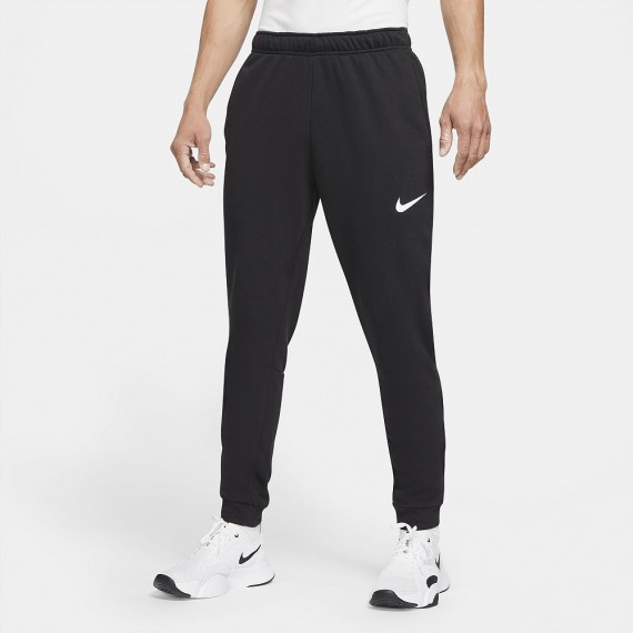 Nike NIKE DRI-FIT MEN'S TAPERED TRA Trainingshose, BLA schwarz-metalic-silber
