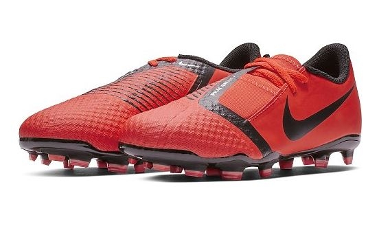 Nike JR PHANTOM VENOM ACADEMY FG,BRIGHT rot-schwarz