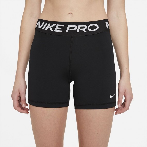 Nike NIKE PRO 365 WOMEN'S 5 SHORTS,BLAC schwarz-metalic-silber