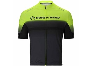 North Bend Carnival M Cycling S/S Shirt,Safety hellblau