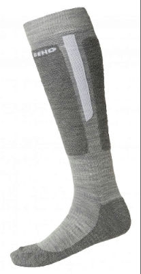 North Bend ExoWool Ski Socks SR VPE20, grey ch 572