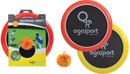 OGOSPORT Set, 2 Ogo Softdiscs (rot Keine Farbe