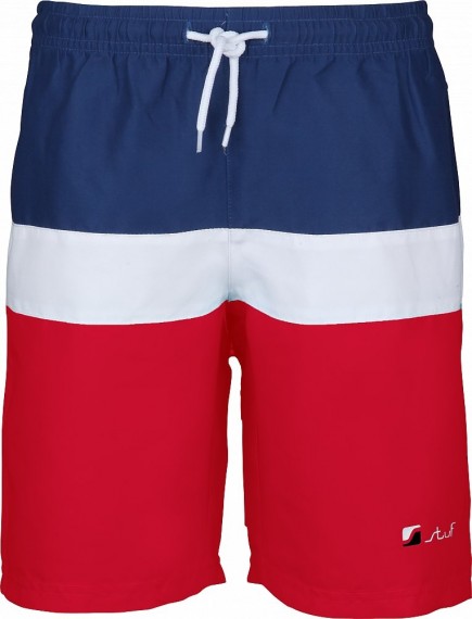 Stuf NIGEL 2-K, Boys Beach Shorts,navy-r navy-red