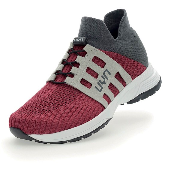  UYN LADY NATURE TUNE SHOES Bordeaux/Grey