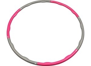 V3Tec Gymnastikreifen mit Gewicht,pink-gr pink-grau