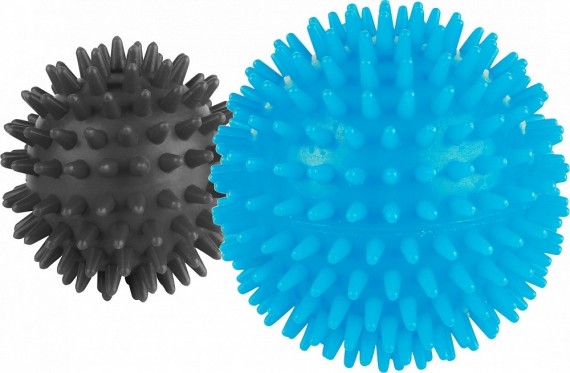 V3Tec Massageballset 7 und 9 cm,anthracit anthracite - blue atoll