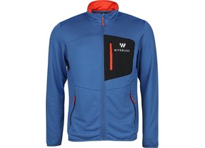  MAIPO, Men s stretchfleece jacket,b blau